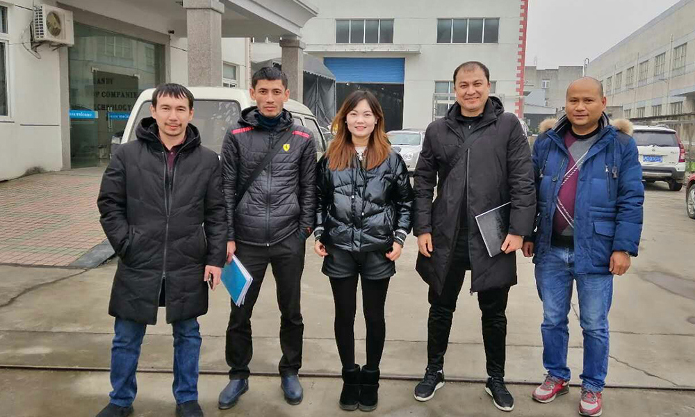 Customer from Uzbekistan