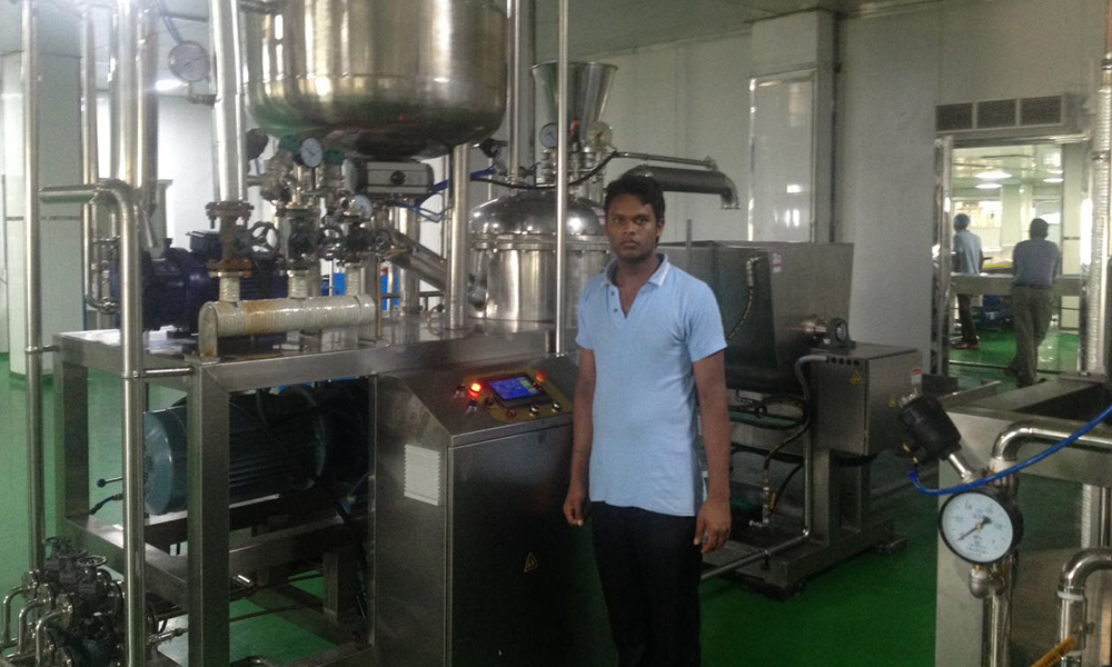 Cereal bar line in Bangladesh