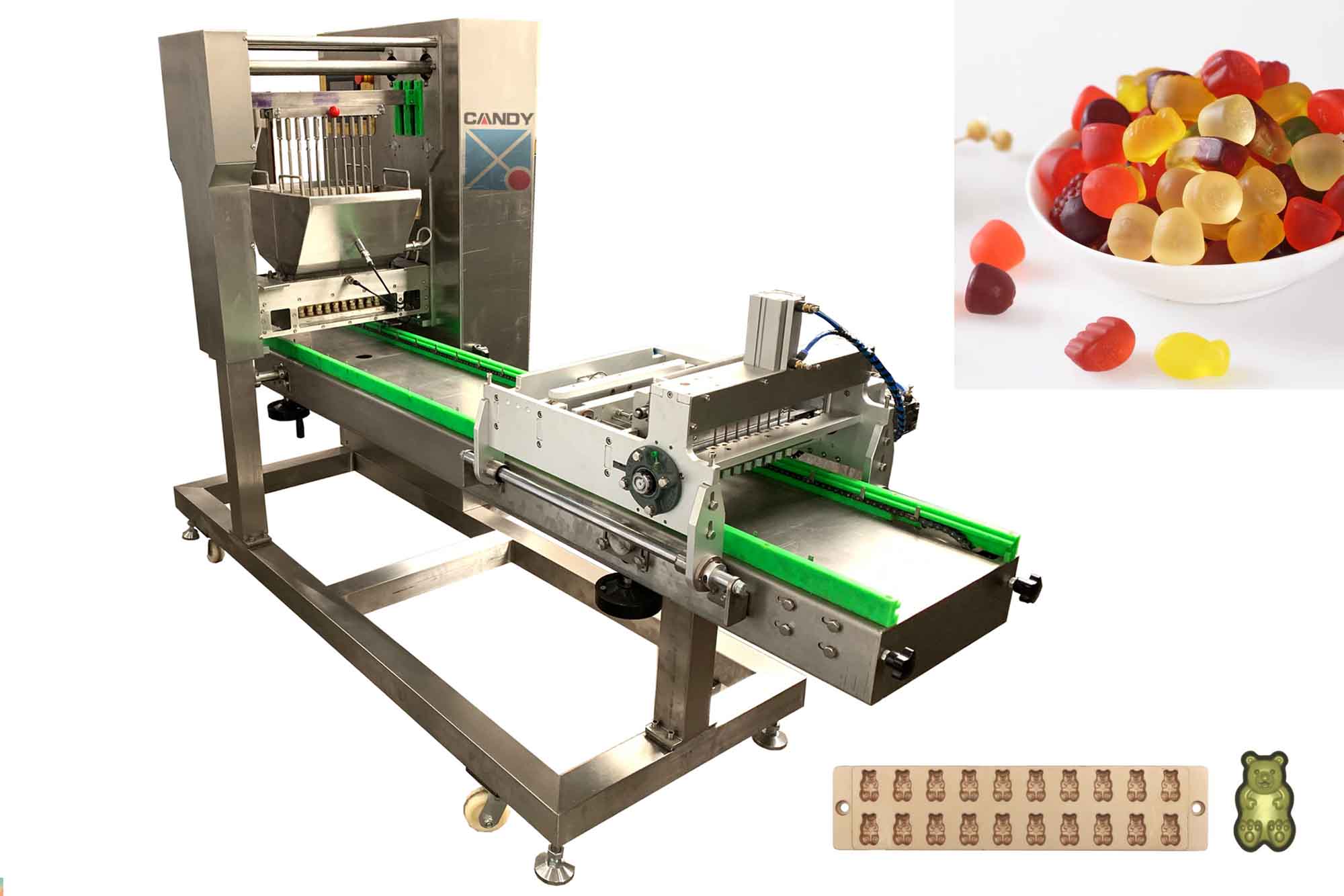 Semi automatic candy depositor machine