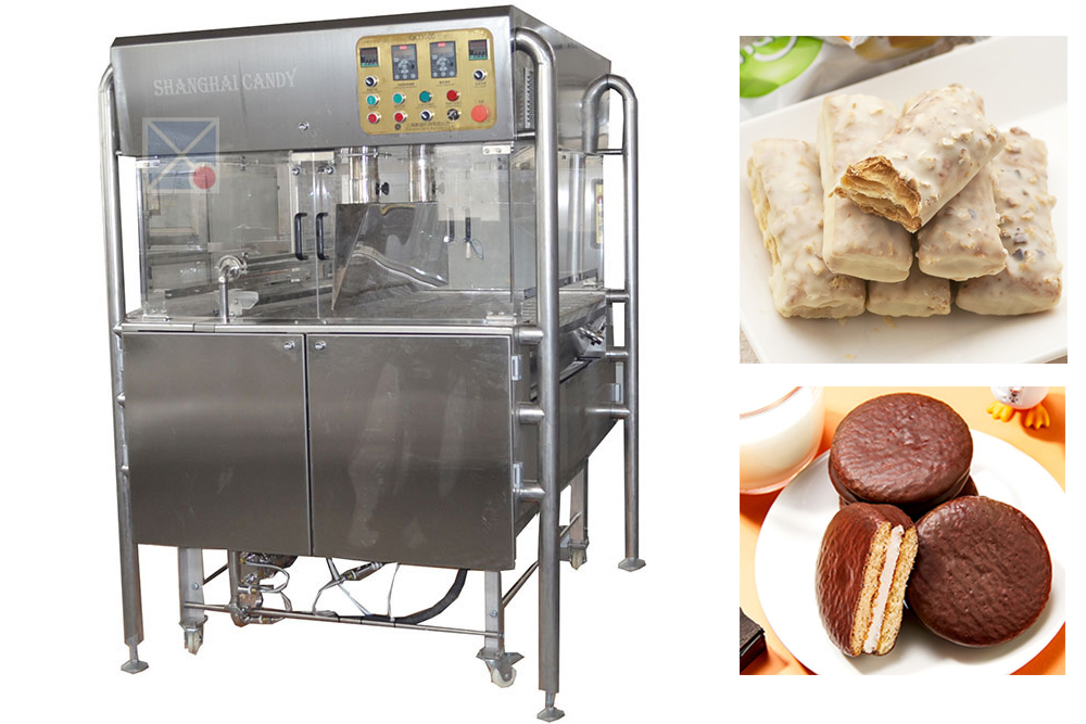 QKT chocolate enrobing machine
